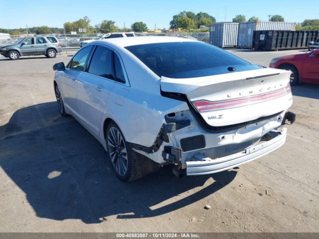 3LN6L5MU4KR624605 Lincoln Mkz Hybrid Reserve Ii