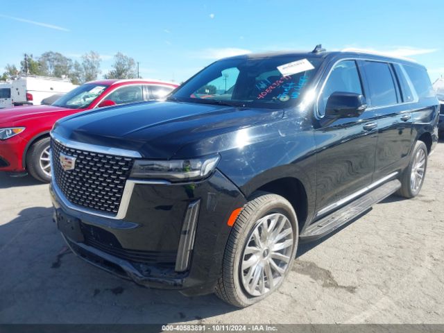1GYS3KKLXPR251711 Cadillac Escalade Esv 2wd Premium Luxury