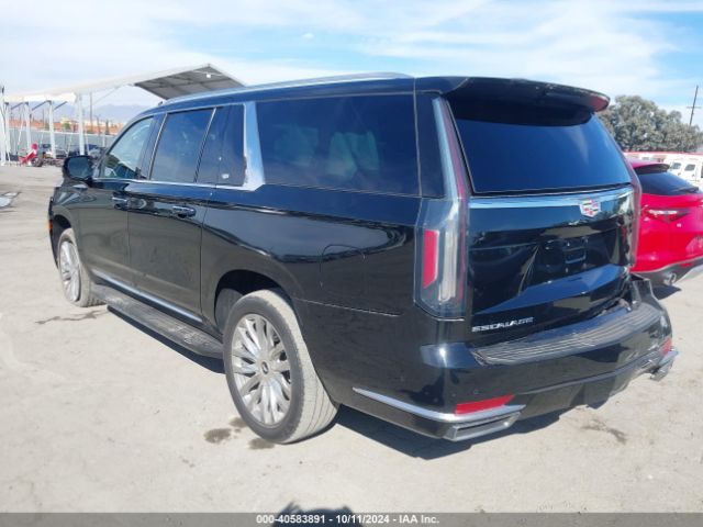 1GYS3KKLXPR251711 Cadillac Escalade Esv 2wd Premium Luxury