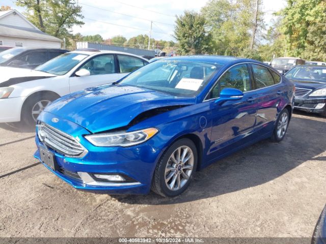 3FA6P0PUXHR148723 Ford Fusion Energi Se Luxury