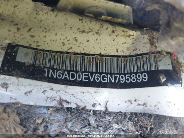 1N6AD0EV6GN795899 Nissan Frontier Pro-4x/s/sl/sv