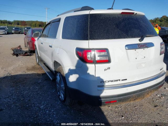 1GKKVSKD2HJ110581 GMC Acadia Limited