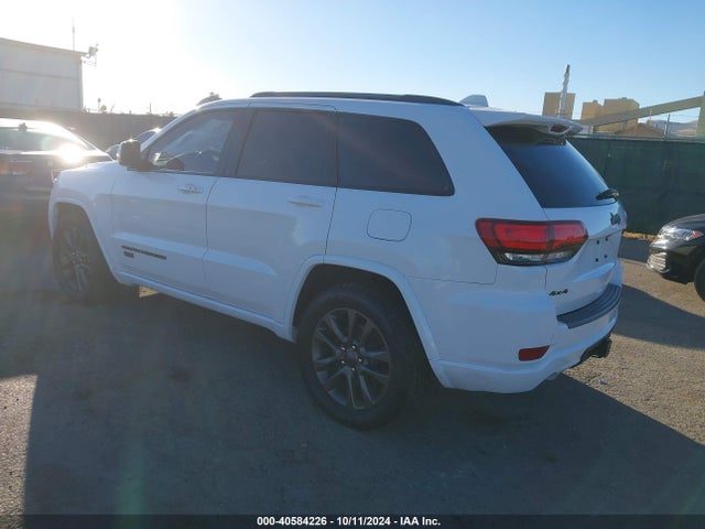 1C4RJFBG4HC658321 Jeep Grand Cherokee Limited 75th Anniversary Edition 4x4