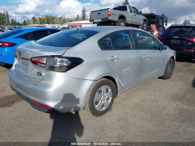 3KPFK4A77JE217805 KIA FORTE LX