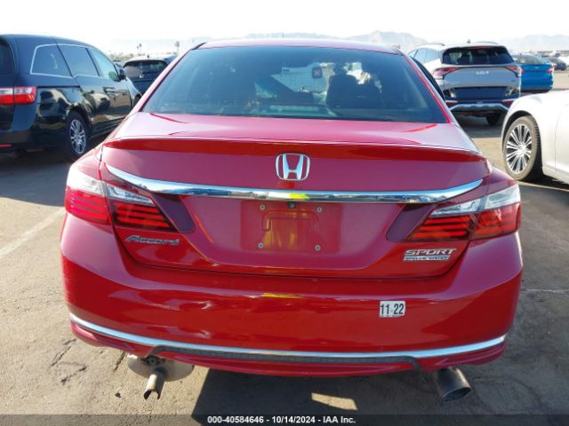 1HGCR2F10HA078896 Honda Accord Sport Se