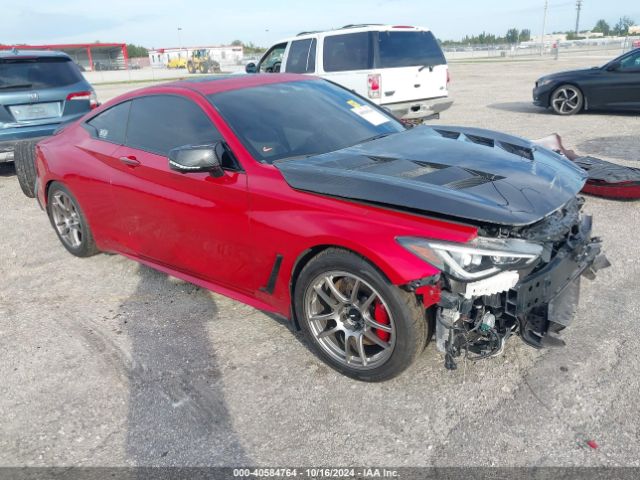 JN1FV7EL5KM440351 Infiniti Q60 3.0t Red Sport 400