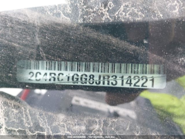 2C4RC1GG8JR314221 Chrysler Pacifica
