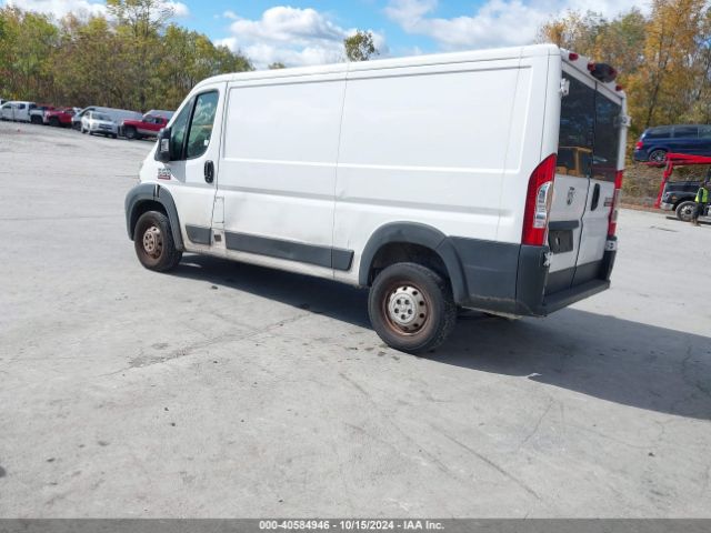 3C6TRVAG9KE530724 RAM Promaster 1500 Low Roof 136 Wb