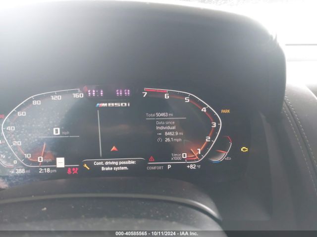 WBAGV8C00LCE02226 BMW M850i Gtan Coupe Xdrive