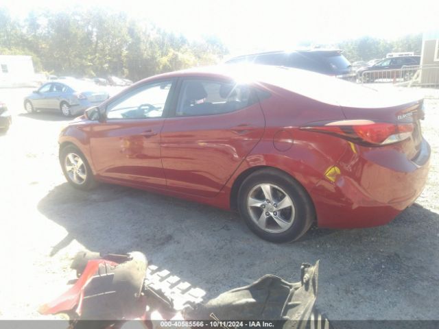 KMHDH4AE0GU633348 Hyundai ELANTRA SE