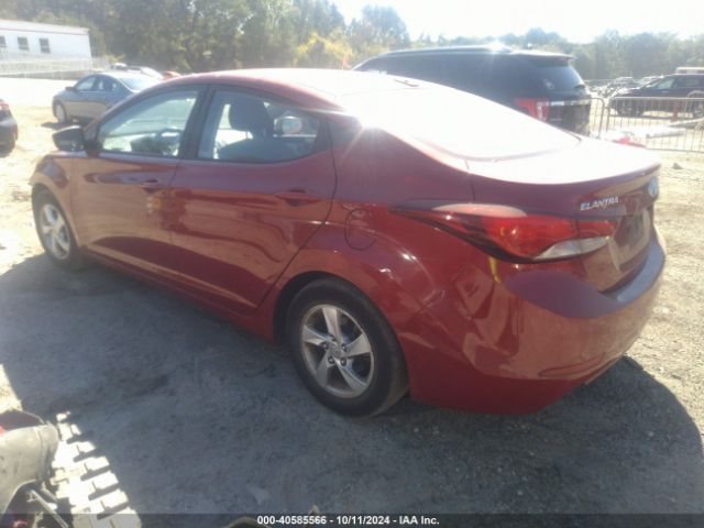 KMHDH4AE0GU633348 Hyundai ELANTRA SE