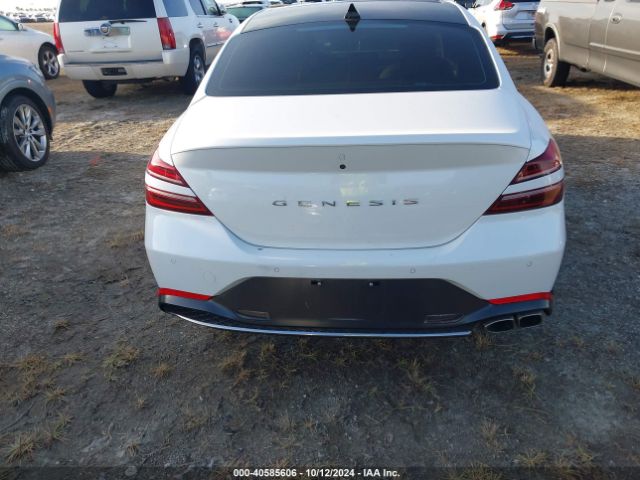KMTG34TA6NU091049 Genesis G70 2.0t Rwd