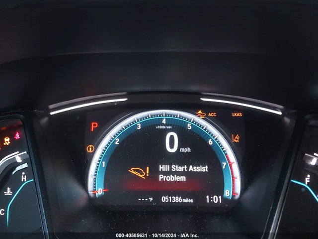 Honda Civic Lx 2019 2HGFC2F65KH557625 Image 7