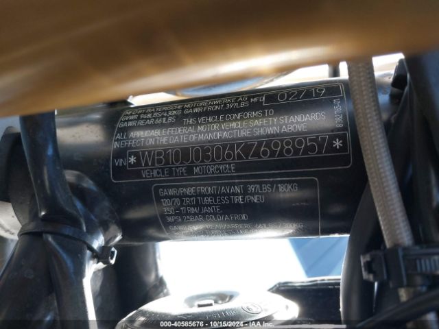 2019 BMW R NINE T WB10J0306KZ698957 Photo 9