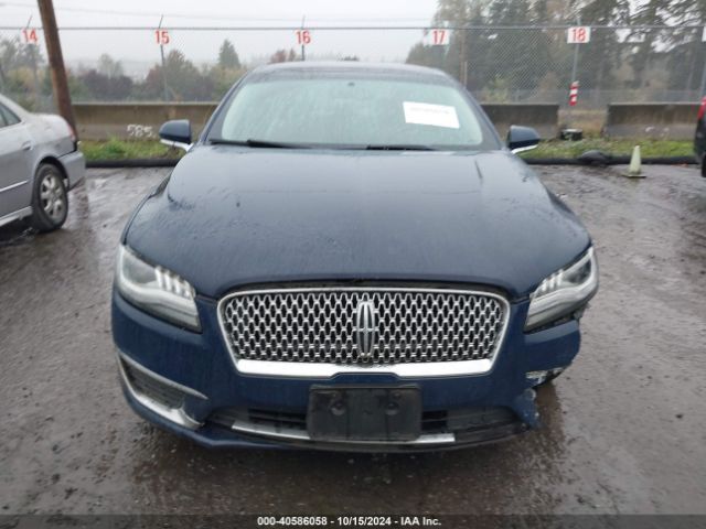 3LN6L5E9XJR627419 Lincoln Mkz Reserve