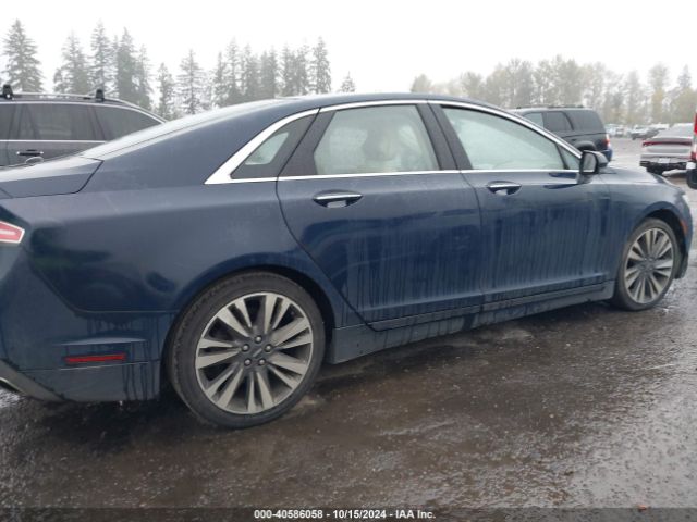 3LN6L5E9XJR627419 Lincoln Mkz Reserve