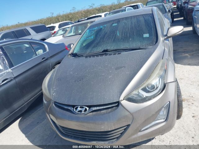 5NPDH4AE8GH761691 Hyundai Elantra Limited