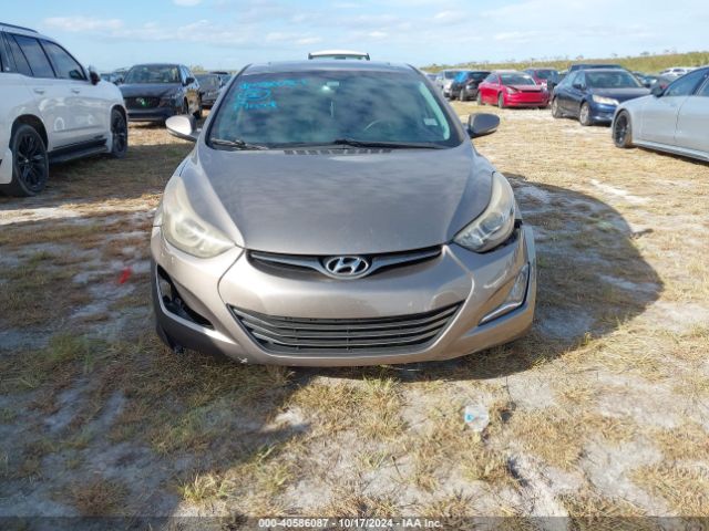 5NPDH4AE8GH761691 Hyundai Elantra Limited