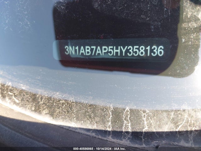 Nissan SENTRA SR 2017 3N1AB7AP5HY358136 Image 9