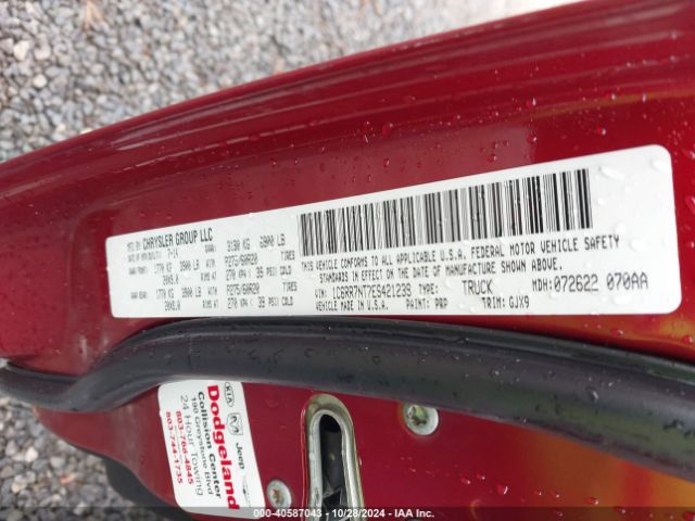 1C6RR7NT7ES421239 RAM 1500 Laramie