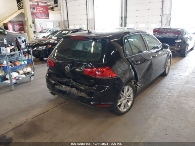 3VW2A7AU6FM047214 Volkswagen Golf Tdi Se 4-door