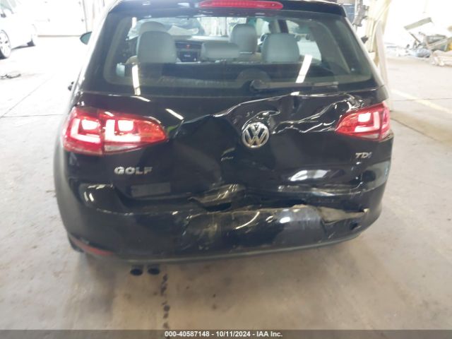 3VW2A7AU6FM047214 Volkswagen Golf Tdi Se 4-door