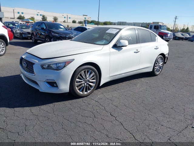 JN1EV7BR3MM750697 Infiniti Q50 Luxe Awd