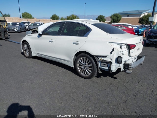 JN1EV7BR3MM750697 Infiniti Q50 Luxe Awd