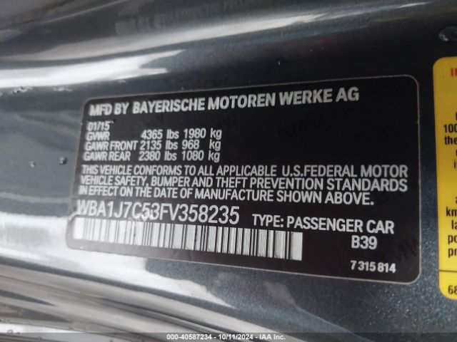 WBA1J7C53FV358235 BMW M235