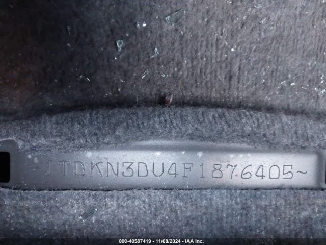 JTDKN3DU4F1876405 Toyota Prius