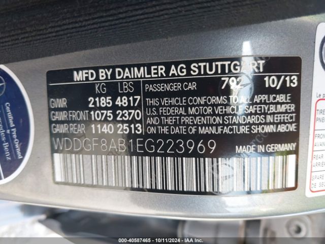 WDDGF8AB1EG223969 Mercedes-Benz C 300 Luxury 4matic/sport 4matic