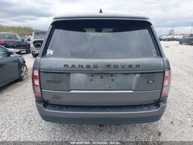 SALGS2FE5HA324499 Land Rover Range Rover 5.0l V8 Supercharged