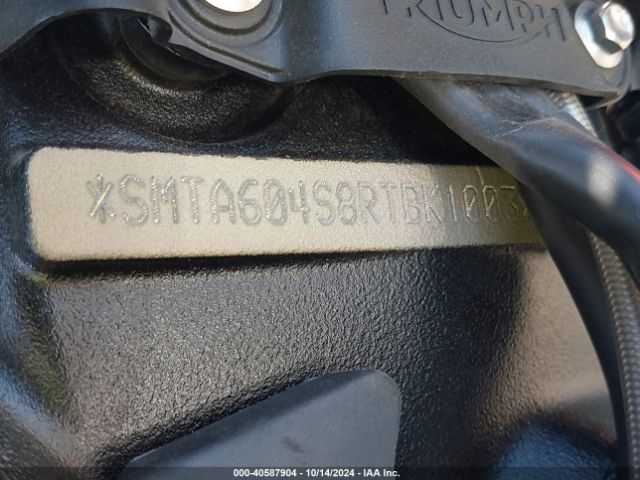 2024 TRIUMPH MOTORCYCLE STREET TRIPLE SMTA604S8RTBK1003 Photo 9