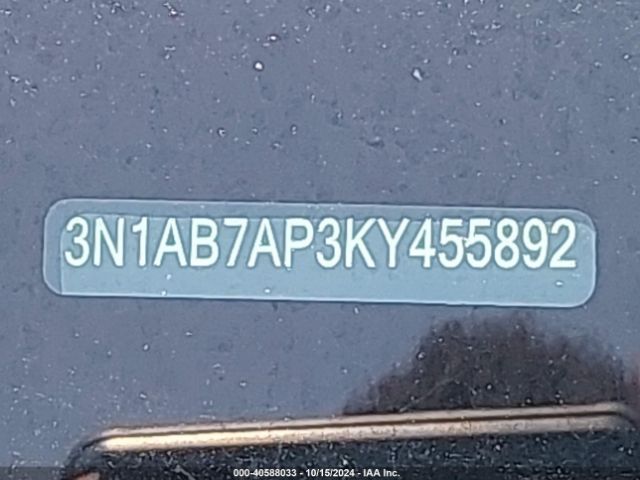 3N1AB7AP3KY455892 Nissan SENTRA S