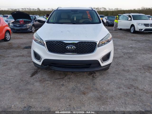 5XYPG4A39JG404761 KIA Sorento 2.4l Lx