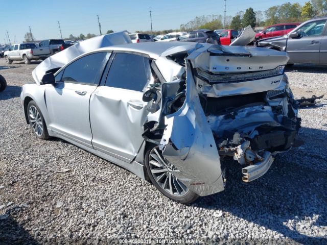 3LN6L5LU3HR646301 Lincoln Mkz Hybrid Select