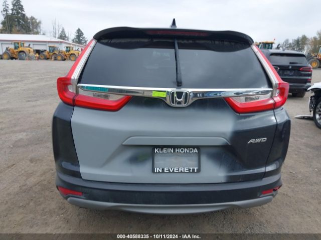 2HKRW2H89JH642071 Honda Cr-v Ex-l/ex-l Navi