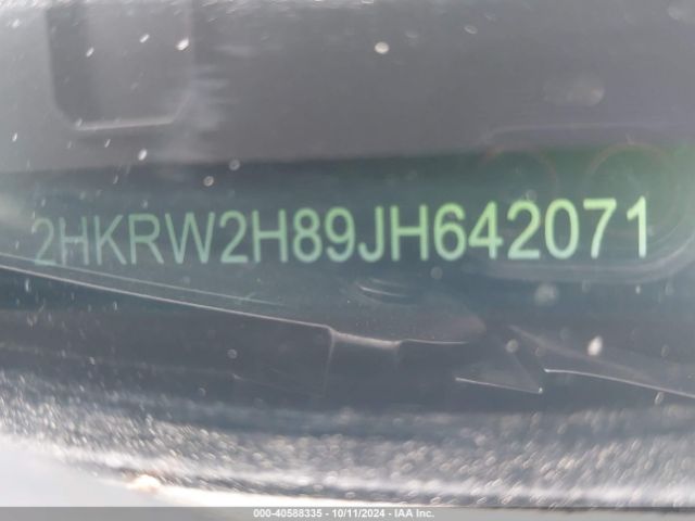 2HKRW2H89JH642071 Honda Cr-v Ex-l/ex-l Navi