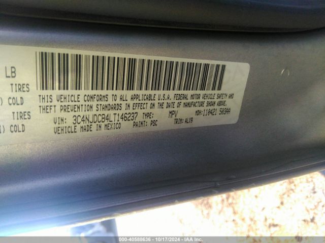 3C4NJDCB4LT146237 Jeep Compass Limited 4x4