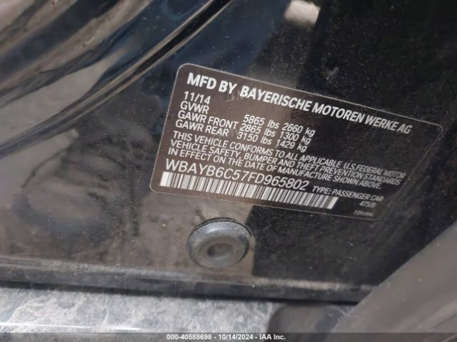 WBAYB6C57FD965802 BMW 750i Xdrive