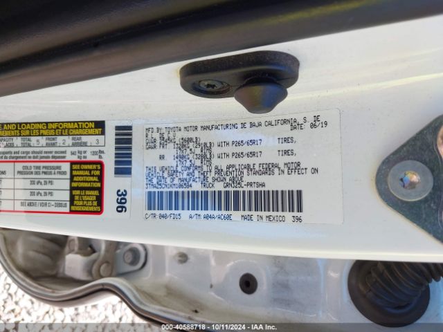 3TMAZ5CN1KM106584 Toyota Tacoma Trd Sport