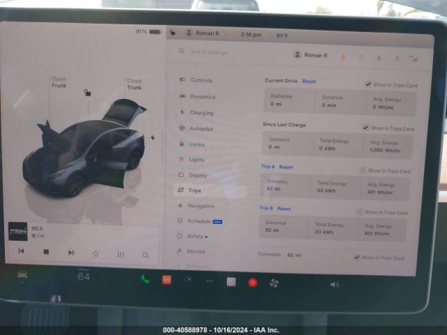 2024 TESLA MODEL Y 7SAYGDEE6RF183836 Photo 6
