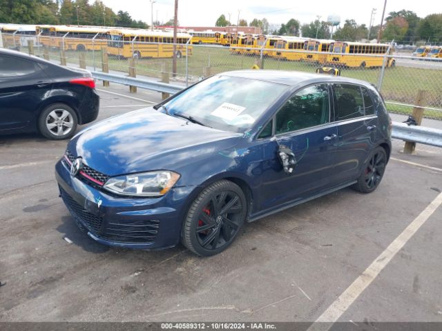 3VW5T7AU2FM089659 Volkswagen Golf Gti 2.0t S 4-door