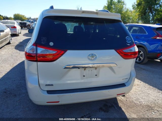 5TDYK3DC9FS671921 Toyota Sienna Limited Premium 7 Passenger