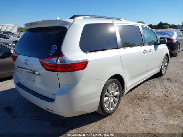 5TDYK3DC9FS671921 Toyota Sienna Limited Premium 7 Passenger