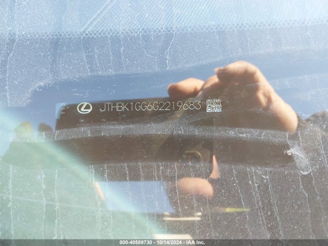 JTHBK1GG6G2219683 Lexus ES 350