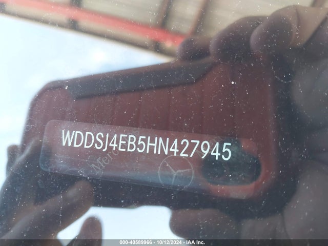 Mercedes-Benz CLA 250 2017 WDDSJ4EB5HN427945 Image 9