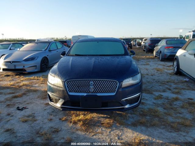 3LN6L5LU2HR656866 Lincoln Mkz Hybrid Select