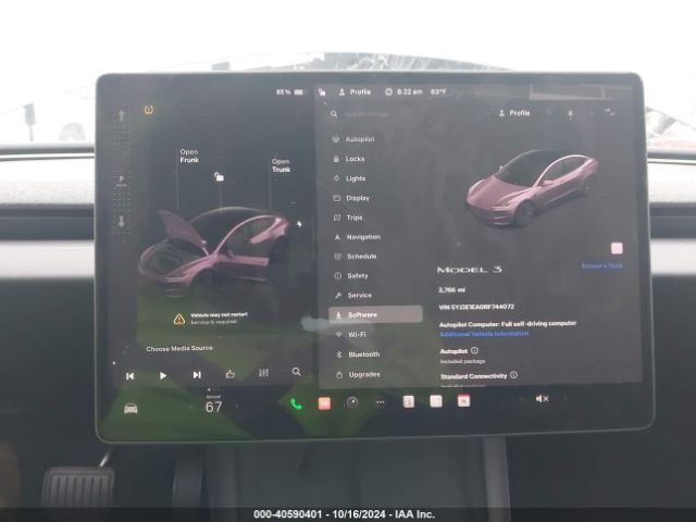 5YJ3E1EA0RF744072 Tesla Model 3 Rear-wheel Drive