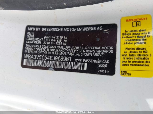 WBA3V5C54EJ968961 BMW 428i